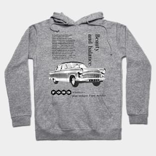 FORD CONSUL DE LUXE - advert Hoodie